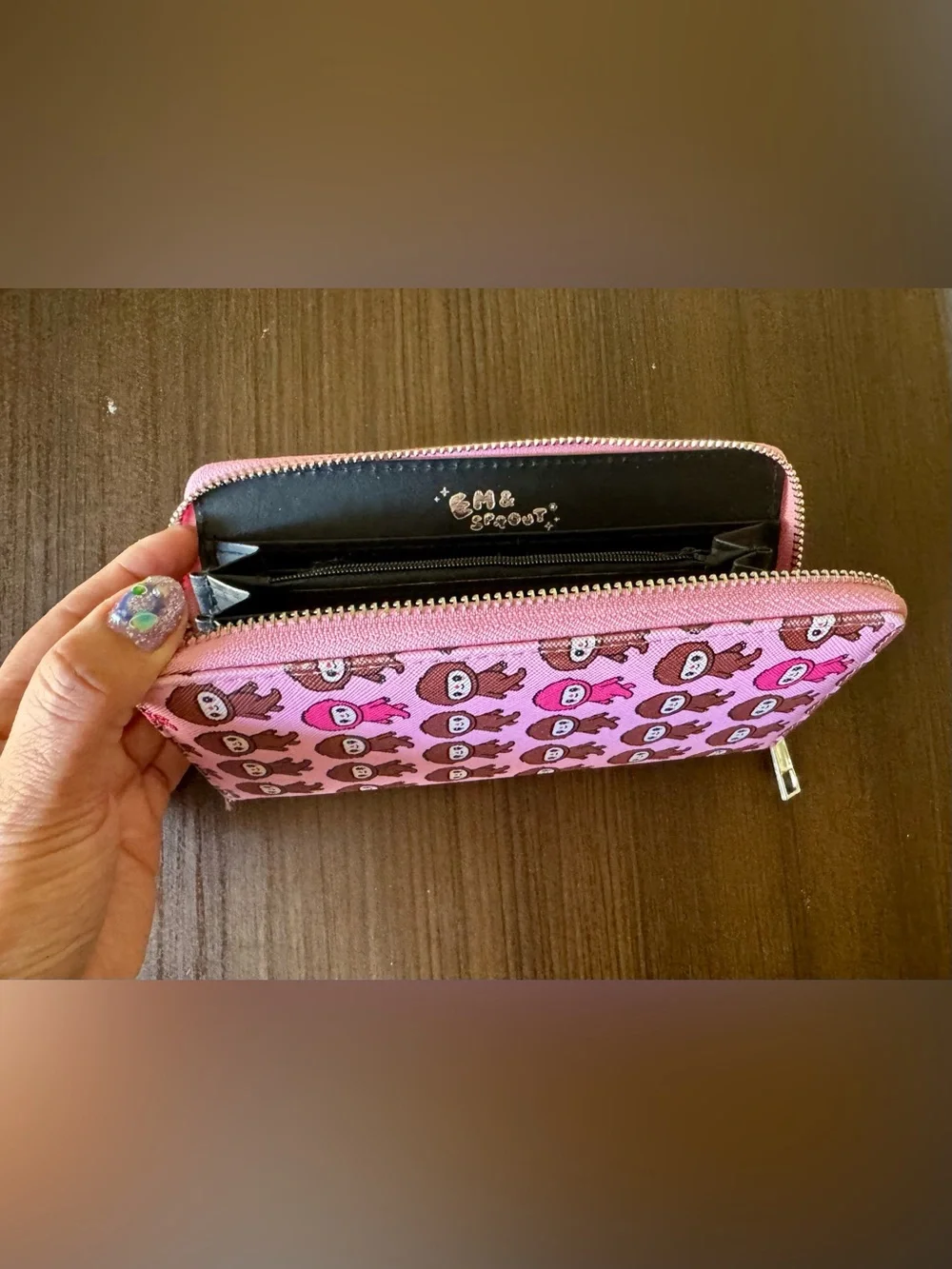 Em & Sprout: Chibi Bigfoot Wallet